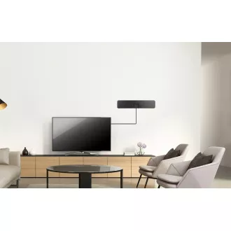 EVOLVEO Xany 2B, 230/5V, aktív szobaantenna FM/DAB /DVB-T2, LTE, 4G, 5G szűrő, aktív szobaantenna FM/DAB /DVB-T2, LTE, 4G, 5G szűrő