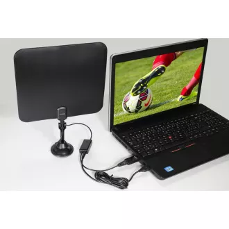 EVOLVEO Xany 2C LTE 230/5V, aktív szobaantenna FM/DAB /DVB-T/T2, LTE-szűrő