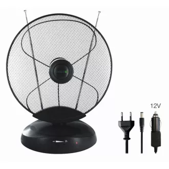 EVOLVEO Xany 4, 230/12V, aktív szobaantenna FM/DAB /DVB-T2, LTE szűrő, 4G, 5G