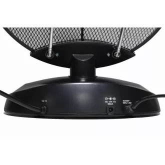 EVOLVEO Xany 4, 230/12V, aktív szobaantenna FM/DAB /DVB-T2, LTE szűrő, 4G, 5G