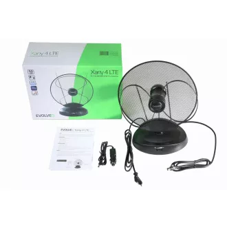 EVOLVEO Xany 4, 230/12V, aktív szobaantenna FM/DAB /DVB-T2, LTE szűrő, 4G, 5G