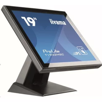 Iiyama ProLite T1932MSC, 48,3 cm (19 ''), kivetített kapacitív, 10 TP, fekete