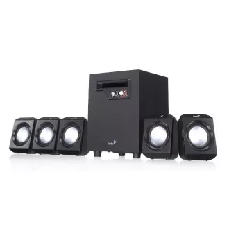 GENIUS hangszóró SW-5.1 1020 v2, 26W, fekete GENIUS hangszóró SW-5.1 1020 v2, 26W, fekete