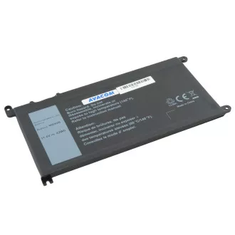 AVACOM akkumulátor Dell Inspiron 15 5568, 13 (5368) Li-Ion 11, 4V 3684mAh 42Wh készülékhez