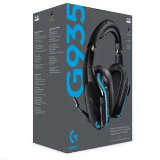 Logitech G935, vezeték nélküli 7.1, LIGHTSYNC játékfejhallgató - EMEA Logitech G935, vezeték nélküli 7.1, LIGHTSYNC játékfejhallgató - EMEA