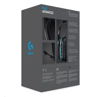 Logitech G935, vezeték nélküli 7.1, LIGHTSYNC játékfejhallgató - EMEA Logitech G935, vezeték nélküli 7.1, LIGHTSYNC játékfejhallgató - EMEA