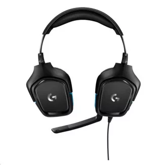 Logitech G432 7.1 vezetékes játékfejhallgató