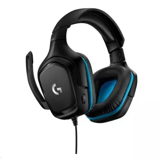 Logitech G432 7.1 vezetékes játékfejhallgató