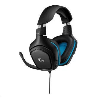 Logitech G432 7.1 vezetékes játékfejhallgató