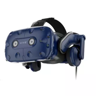 HTC Vive Pro Virtual Reality Headset (készlet), kék (VR szemüveg, Motino szenzorok, vezérlő, beépített hang) HTC Vive Pro Virtual Reality Headset (készlet), kék (VR szemüveg, Motino szenzorok, vezérlő, beépített hang)