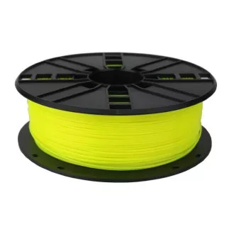 GEMBIRD 3D nyomtatószál (izzószál) PLA, 1,75 mm-es, 1kg fluoreszkáló sárga