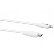 AVACOM MFIC-120W USB-C kábel - Lightning, MFi tanúsítvány, 120 cm, fehér