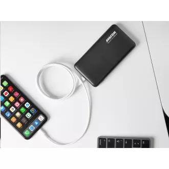AVACOM MFIC-120W USB-C kábel - Lightning, MFi tanúsítvány, 120 cm, fehér