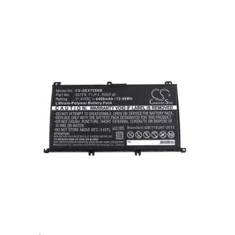 AVACOM akkumulátor Dell Inspiron 15 7559, 7557 Li-Ion 11, 4V 6491mAh 74Wh készülékhez