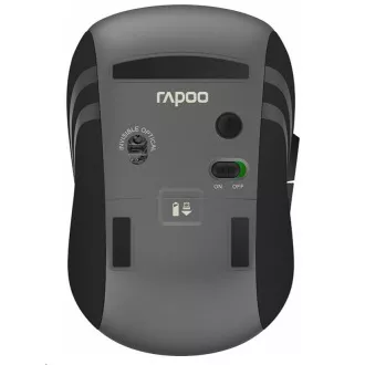 RAPOO egér MT350 Multi-mode vezeték nélküli optikai egér, fekete