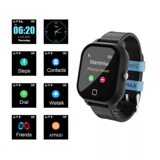 LAMAX WatchY2 Black - gyermek okosóra LAMAX WatchY2 Black - gyermek okosóra
