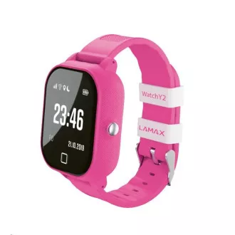 LAMAX WatchY2 Pink - gyermek okosóra