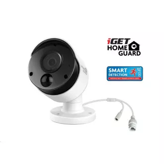 iGET HOMEGUARD HGNVK85304 PoE kamerarendszer SMART mozgásérzékelővel, 8 csatornás FullHD NVR   4x FullHD kültéri kamera