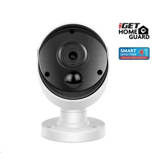 iGET HOMEGUARD HGNVK930CAM Kiegészítő PoE FullHD kamera az iGET HGNVK85304 kamerarendszerhez, PoE tápegység, IP66