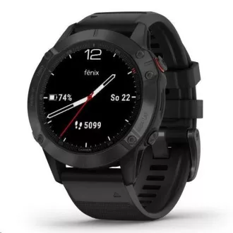 Garmin GPS sportóra Phoenix 6 PRO Glass, fekete/fekete szíj (TÉRKÉP / Zene) Garmin GPS sportóra Phoenix 6 PRO Glass, fekete/fekete szíj (TÉRKÉP / Zene)
