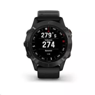 Garmin GPS sportóra Phoenix 6 PRO Glass, fekete/fekete szíj (TÉRKÉP / Zene) Garmin GPS sportóra Phoenix 6 PRO Glass, fekete/fekete szíj (TÉRKÉP / Zene)