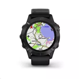 Garmin GPS sportóra Phoenix 6 PRO Glass, fekete/fekete szíj (TÉRKÉP / Zene) Garmin GPS sportóra Phoenix 6 PRO Glass, fekete/fekete szíj (TÉRKÉP / Zene)
