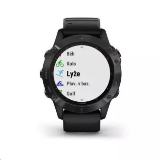 Garmin GPS sportóra Phoenix 6 PRO Glass, fekete/fekete szíj (TÉRKÉP / Zene) Garmin GPS sportóra Phoenix 6 PRO Glass, fekete/fekete szíj (TÉRKÉP / Zene)