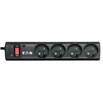 Eaton Protection Strip 4 FR, túlfeszültség védelem, 4 aljzat, 1 m