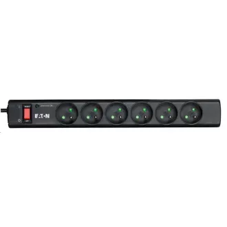 Eaton Protection Strip 6 FR, túlfeszültség védelem, 6 aljzat, 1m
