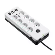 Eaton Protection Box 8 Tel @ USB FR, túlfeszültség védelem, 8 aljzat, 2x USB töltő, 1 m