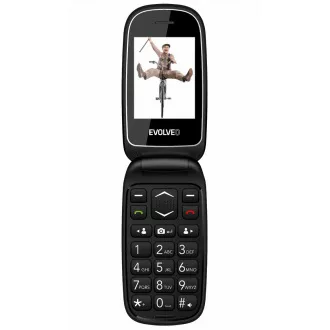 EVOLVEO EasyPhone FD, mobiltelefon időseknek töltőállvánnyal (piros színű) EVOLVEO EasyPhone FD, mobiltelefon időseknek töltőállvánnyal (piros színű)