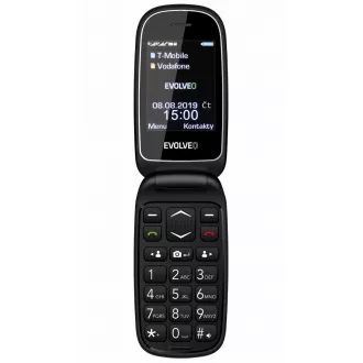 EVOLVEO EasyPhone FD, mobiltelefon időseknek töltőállvánnyal (piros színű) EVOLVEO EasyPhone FD, mobiltelefon időseknek töltőállvánnyal (piros színű)