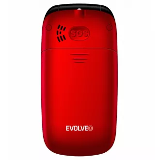 EVOLVEO EasyPhone FD, mobiltelefon időseknek töltőállvánnyal (piros színű) EVOLVEO EasyPhone FD, mobiltelefon időseknek töltőállvánnyal (piros színű)