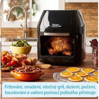 Mediashop Power AirFryer Multi-Function Deluxe multifunkciós szárítógép Mediashop Power AirFryer Multi-Function Deluxe multifunkciós szárítógép