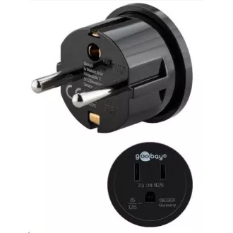 Goobay Travel adapter USA / Japán készülékekhez és töltőkhöz európai csatlakozóval