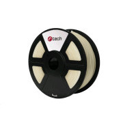 C-TECH Nyomdafűző (filament) PLA, 1,75mm, 1kg, átlátszó
