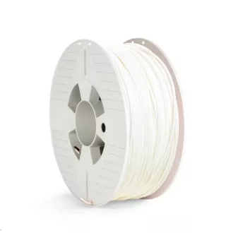 VERBATIM 3D nyomtatószálas PLA 2,85 mm, 126 m, 1 kg fehér (RÉGI modell 55277)
