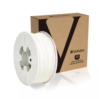 VERBATIM 3D nyomtatószálas PLA 2,85 mm, 126 m, 1 kg fehér (RÉGI modell 55277)
