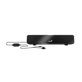 GENIUS hangszóró USB SoundBar 100 / vezetékes / 6W / USB / 3, 5" jack / fekete