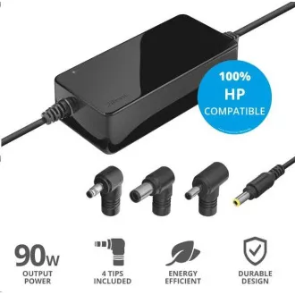 TRUST MAXO hálózati adapter HP 90 W-os notebookokhoz, beleértve. terminálok TRUST MAXO hálózati adapter HP 90 W-os notebookokhoz, beleértve. terminálok