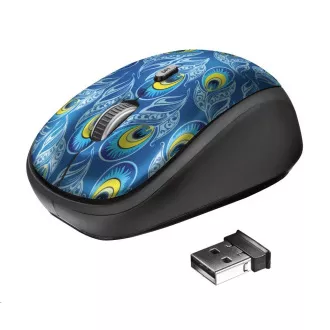TRUST Yvi Wireless Mouse - páva TRUST Yvi Wireless Mouse - páva