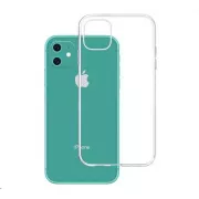 3mk védőburkolat átlátszó tok Apple iPhone 11 készülékhez, átlátszó