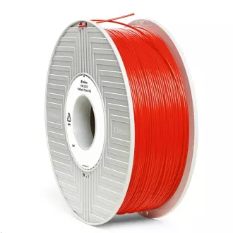 VERBATIM 3D nyomtatószálas PLA 1,75 mm, 335 m, 1 kg piros (OLD PN 55270)