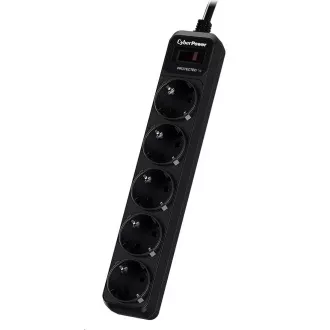 CyberPower Surge Buster™ 5 aljzat, 1,8 m, német, új CyberPower Surge Buster™ 5 aljzat, 1,8 m, német, új