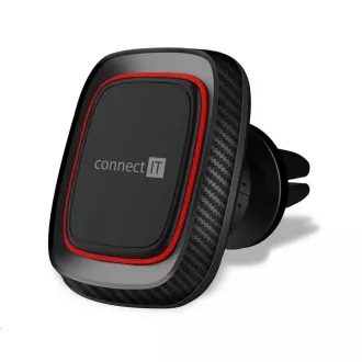 CONNECT IT InCarz 4Strong360 CARBON univerzális mágneses autós tartó, 4 mágnes, piros CONNECT IT InCarz 4Strong360 CARBON univerzális mágneses autós tartó, 4 mágnes, piros