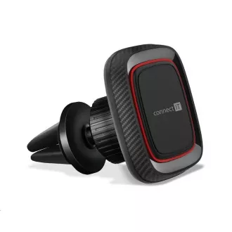 CONNECT IT InCarz 4Strong360 CARBON univerzális mágneses autós tartó, 4 mágnes, piros CONNECT IT InCarz 4Strong360 CARBON univerzális mágneses autós tartó, 4 mágnes, piros
