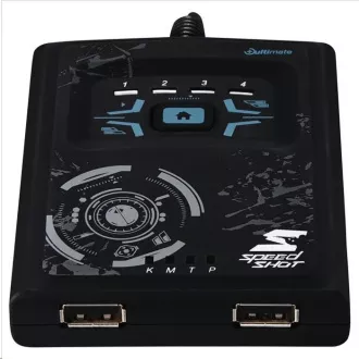 Hama "Speedshot Ultimate" egér/billentyűzet konverter PS4-hez/PS3-hoz/Xbox One/Xbox360-hoz, szürke Hama "Speedshot Ultimate" egér/billentyűzet konverter PS4-hez/PS3-hoz/Xbox One/Xbox360-hoz, szürke