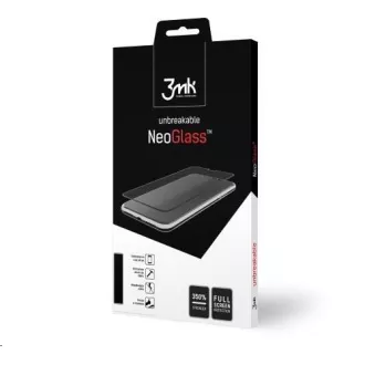 3mk NeoGlass Black a Xiaomi Redmi Note 8 Pro készülékhez 3mk NeoGlass Black a Xiaomi Redmi Note 8 Pro készülékhez