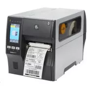 Zebra ZT411, ipari 4" nyomtató, (203 dpi), kijelző (színes), RTC, EPL, ZPL, ZPLII, USB, RS232, BT (4.1), Ethernet