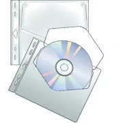 Borító 1db CD-hez 135x155x0,4mm PP 10db átlátszó